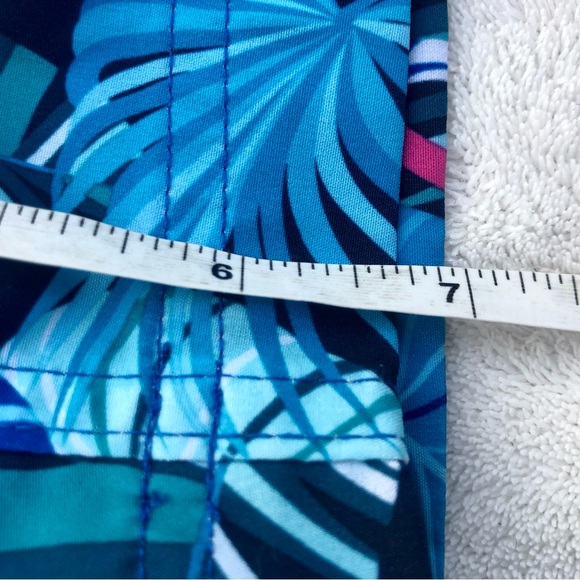 Men's Flamingo Swim Trunks 4-Way Stretch UPF 50 Resort Swim Trunks Sz. XXL - Picture 5 of 8